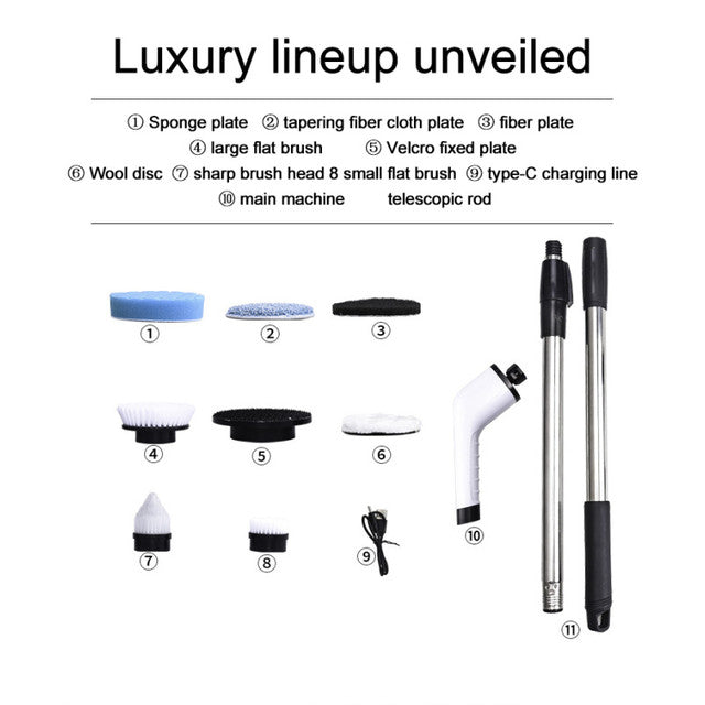 7-in-1 Electric Cleaning Brush