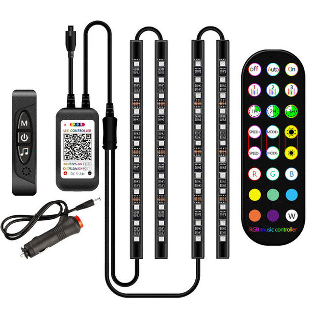 RGBIC Car Interior Ambient Lights